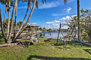 Hudson Home with Boat Dock Walk to Gulf of Mexico!